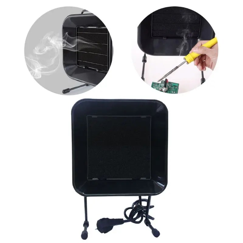 BST-493 Solder Smoke Absorber ESD Fume Extractor Mute Work Air Filter 220V/110V EU/US Plug With 10 Activated Carbon Filter Spong
BST-493 Solder Smoke Absorber ESD Fume Extractor Mute Work Air Filter 220V/110V EU/US Plug With 10 Activated Carbon Filter Spong