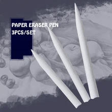3pcs/Set Paper Eraser Pen Professional High-Quality Hollow Newsprint Sketch Art For Correcting Smearing Office School Supplies
3pcs/Set Paper Eraser Pen Professional High-Quality Hollow Newsprint Sketch Art For Correcting Smearing Office School Supplies
