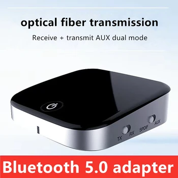 Bluetooth 5.0 audio receiving and transmitting adapter aux fiber to speaker headset power amplifier TV computer projector
Bluetooth 5.0 audio receiving and transmitting adapter aux fiber to speaker headset power amplifier TV computer projector