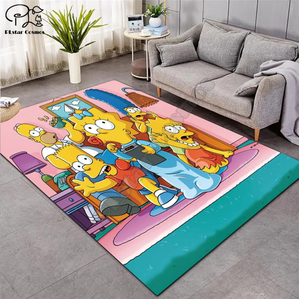 Simpsons Carpet Square Anti-Skid Area Floor Mat 3D Rug Non-slip Mat Dining Room Living Soft Carpet Kids Cartoon Game Mat 02
Simpsons Carpet Square Anti-Skid Area Floor Mat 3D Rug Non-slip Mat Dining Room Living Soft Carpet Kids Cartoon Game Mat 02