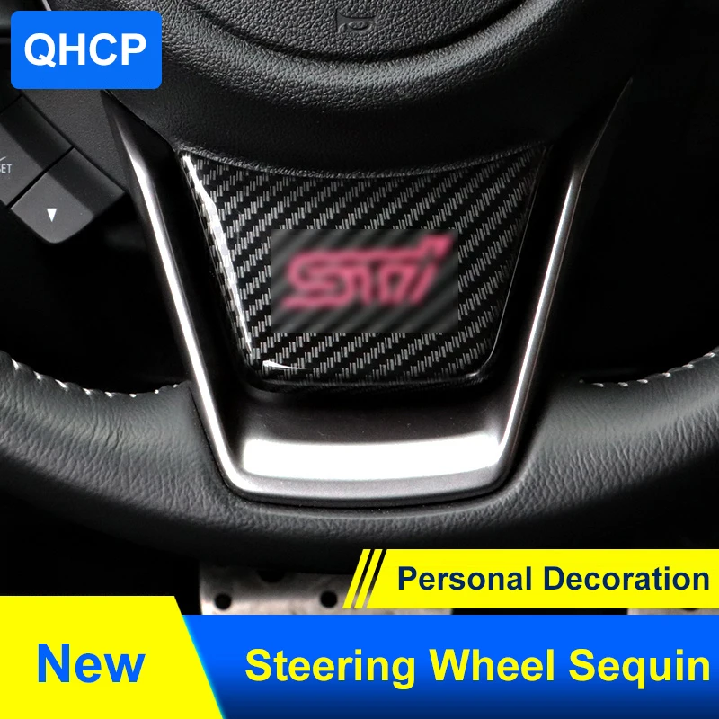 QHCP Steering Wheel Sequin Stickers Decorative Cover ABS Sequins Interior Accessories For Subaru Forester XV Outback Legacy 2019
QHCP Steering Wheel Sequin Stickers Decorative Cover ABS Sequins Interior Accessories For Subaru Forester XV Outback Legacy 2019