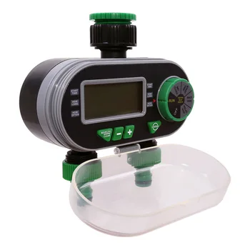 Two Outlet Garden Digital Electronic Water Timer Irrigation Controller System Solenoid Valve Garden Irrigation Controller
Two Outlet Garden Digital Electronic Water Timer Irrigation Controller System Solenoid Valve Garden Irrigation Controller