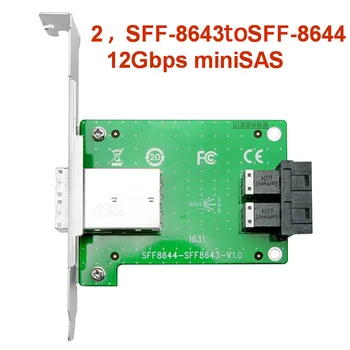 High Quality 12Gbps Mini SAS SFF-8644 To SFF8643 With 2 U.2 SSD Hard Drive 50CM Cables With PCI-E 3.0x4 Equipment
High Quality 12Gbps Mini SAS SFF-8644 To SFF8643 With 2 U.2 SSD Hard Drive 50CM Cables With PCI-E 3.0x4 Equipment