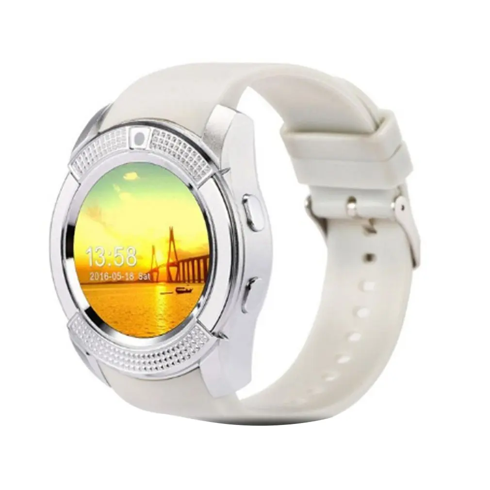 Sport Men Smart Watch v8 sim card android camera rounded Answer Call Dial Call Smartwatch Heart Rate Fitness Tracker
Sport Men Smart Watch v8 sim card android camera rounded Answer Call Dial Call Smartwatch Heart Rate Fitness Tracker