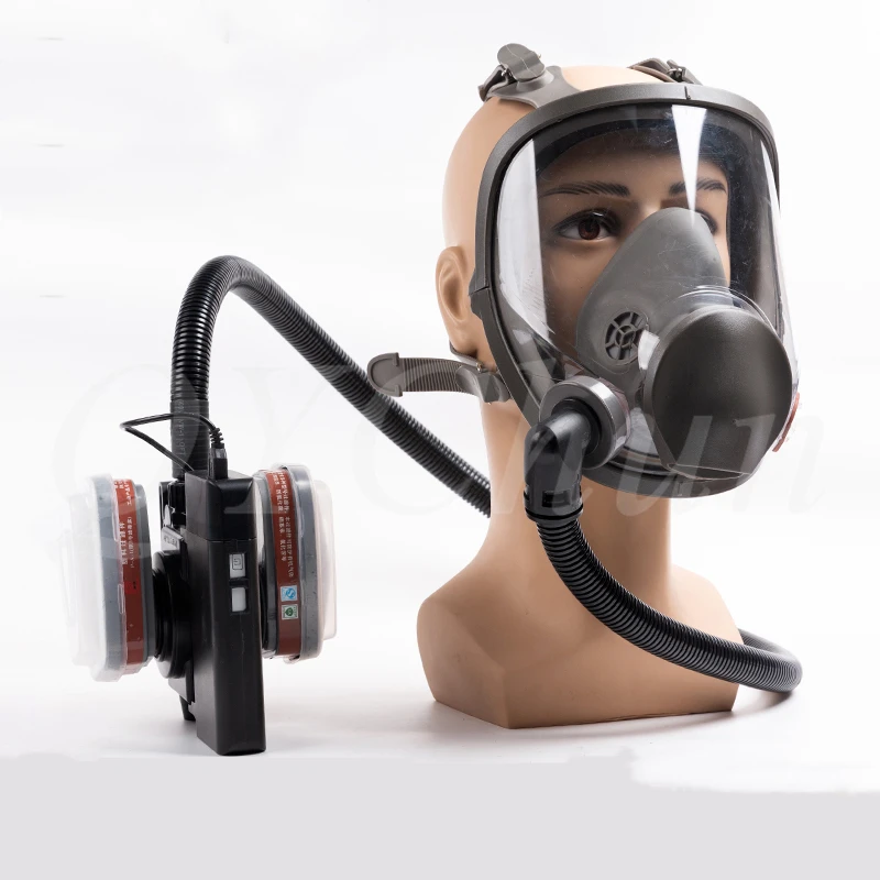 Electric anti-spray paint pesticide chemical gas mask gas respirator fan full gas mask
Electric anti-spray paint pesticide chemical gas mask gas respirator fan full gas mask