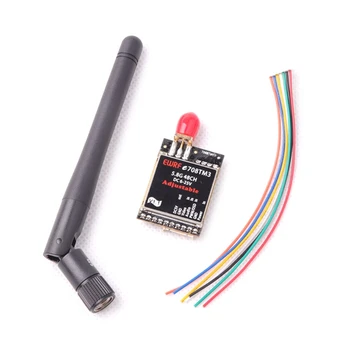 

EWRF e708TM3 5.8G 48CH Transmitter 25mW/200mW/600mW Adjustable 5V BEC Output Support OSD for FPV RC Drone