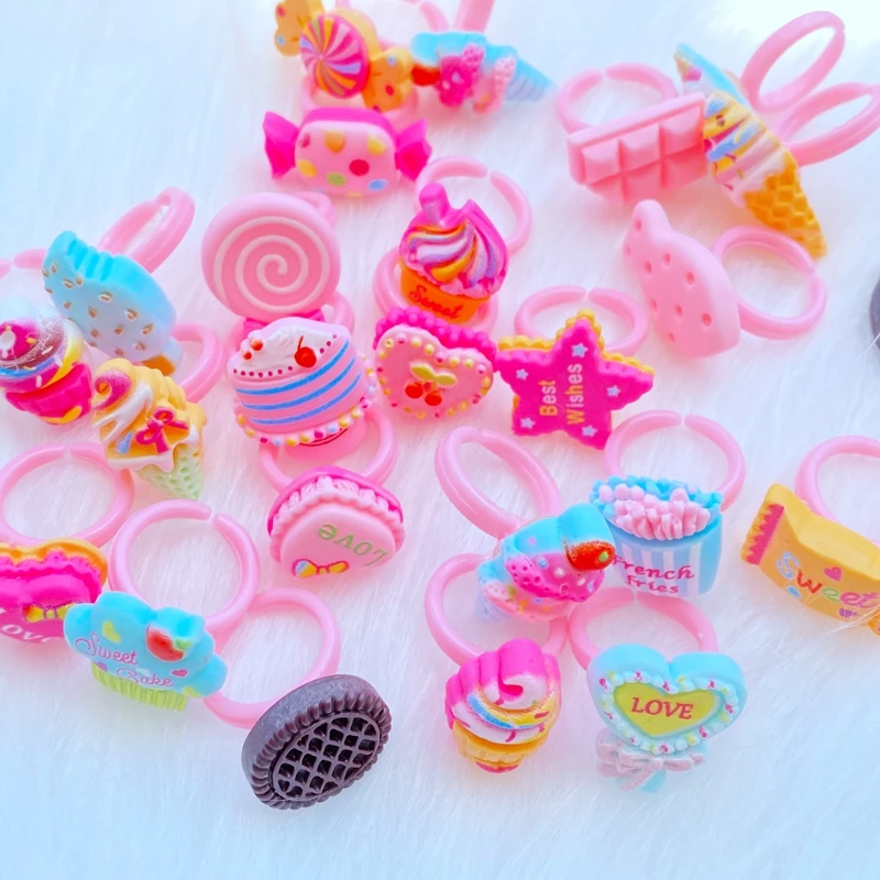 10Pcs New Cute Mixed Resin Cartoon Ring Cabochon Scrapbook Kawaii DIY Embellishments Accessories Q62
10Pcs New Cute Mixed Resin Cartoon Ring Cabochon Scrapbook Kawaii DIY Embellishments Accessories Q62