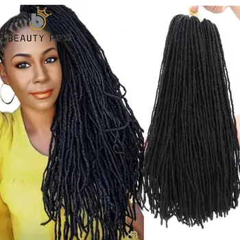 BEAUTY PROS Deadlocks Sister Locks Crochet Braids Ombre Faux Locs 18 Inch Synthetic Hair for Afro Women
BEAUTY PROS Deadlocks Sister Locks Crochet Braids Ombre Faux Locs 18 Inch Synthetic Hair for Afro Women