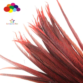 Natural 50-80CM (20-32 inch) pheasant cover tail feathers dyed red 30-100PCSDIY decoration craft jewelry drama head feathers
Natural 50-80CM (20-32 inch) pheasant cover tail feathers dyed red 30-100PCSDIY decoration craft jewelry drama head feathers