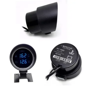 DC 12V/24V Car LCD Digital Voltmeter Water Temp Gauge Meter with Sensor Integrated Combination of Voltage and Water Temperature 
DC 12V/24V Car LCD Digital Voltmeter Water Temp Gauge Meter with Sensor Integrated Combination of Voltage and Water Temperature