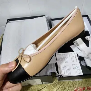 Bow Ballet Flats Woman Casual Shoes Round Toe Leather Ladies Shoes 2020 New Summer Luxury Designer Brand Zapatos De Mujer
Bow Ballet Flats Woman Casual Shoes Round Toe Leather Ladies Shoes 2020 New Summer Luxury Designer Brand Zapatos De Mujer