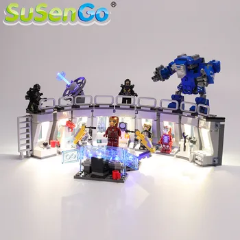 SuSenGo LED Light Set For 76125 Iron Man Hall Armor Blocks Lighting Set Compatible with 07121 34091 11260 NO Model
SuSenGo LED Light Set For 76125 Iron Man Hall Armor Blocks Lighting Set Compatible with 07121 34091 11260 NO Model