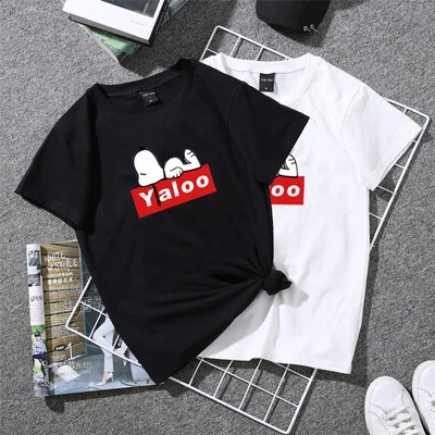 2019 Summer New Style Korean-style INS College Style Business Attire Couple Clothes Snoopy Cartoon Trend Versatile
2019 Summer New Style Korean-style INS College Style Business Attire Couple Clothes Snoopy Cartoon Trend Versatile