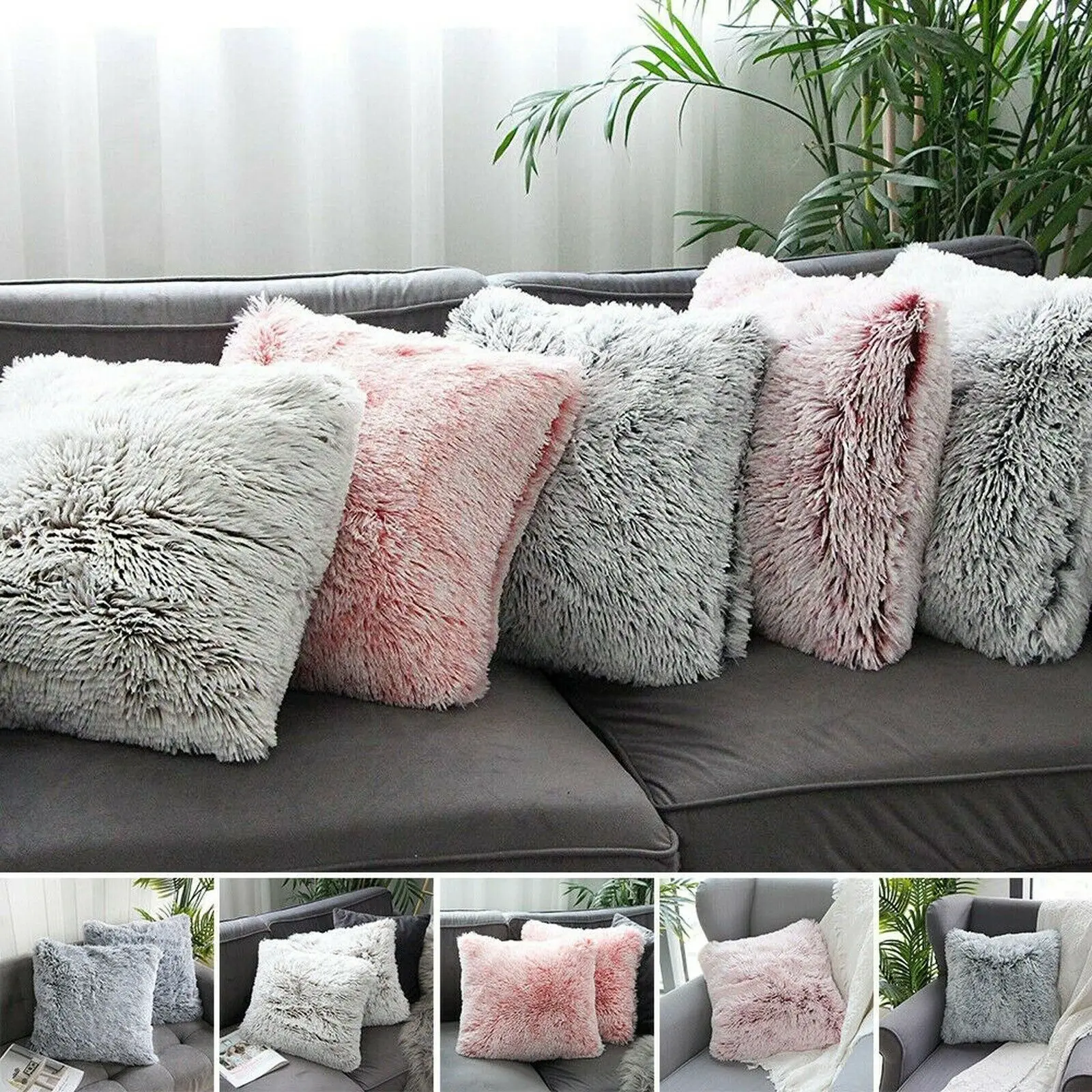 2pc fluffy fur plush pillowcases fluffy home sofa decoration soft hug pillowcases
2pc fluffy fur plush pillowcases fluffy home sofa decoration soft hug pillowcases