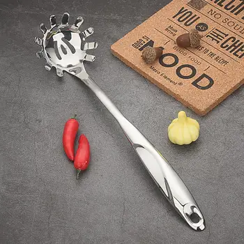 2Pcs Stainless Steel Kitchen Spoon Long Handle Noodle Spaghetti Server Fork Tool
2Pcs Stainless Steel Kitchen Spoon Long Handle Noodle Spaghetti Server Fork Tool