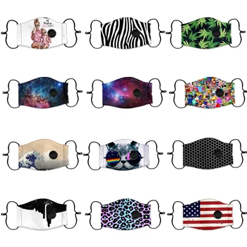 New Reusable Washable 3D Pattern Face Mask For Woman Man Breath Valve PM2.5 Activated Carbon Filter Cotton Mouth Masks Pad Mask
New Reusable Washable 3D Pattern Face Mask For Woman Man Breath Valve PM2.5 Activated Carbon Filter Cotton Mouth Masks Pad Mask