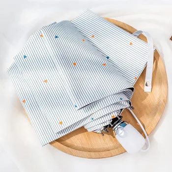 High Quality Automatic Umbrella Windproof Pure Color Umbrella Female Waterproof Vinyl parasol Rain Women 3-folding Umbrella
High Quality Automatic Umbrella Windproof Pure Color Umbrella Female Waterproof Vinyl parasol Rain Women 3-folding Umbrella