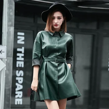 spring 2020 and autumn women's leather jacket new women's red motorcycle leather jacket women's slim long PU fur coat women
spring 2020 and autumn women's leather jacket new women's red motorcycle leather jacket women's slim long PU fur coat women