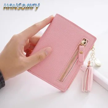 Tassel Small Wallet Women Short PU Leather Purse Female Small Slim Wallet Zipper Purse With Heart Chain Credit Card Holder CY-51
Tassel Small Wallet Women Short PU Leather Purse Female Small Slim Wallet Zipper Purse With Heart Chain Credit Card Holder CY-51