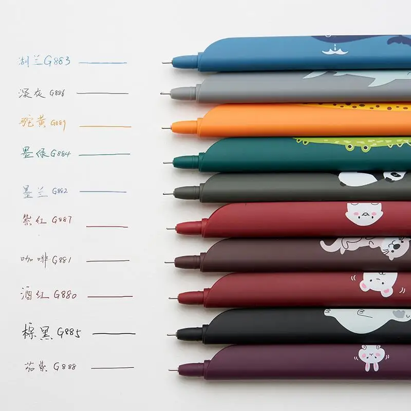 10PCS/Lot New Creative Stationery Student Hand Account Ruler Positive Attitude Triangle Pen Cartoon Animal Ancient.Gel Pen
10PCS/Lot New Creative Stationery Student Hand Account Ruler Positive Attitude Triangle Pen Cartoon Animal Ancient.Gel Pen