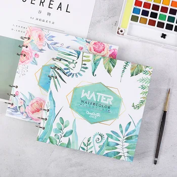 Korean Painting Paper Stationery Spiral Blank Sketchbook Watercolor Painting Drawing 160GSM 300GSM Thicken Paper Graffiti 2020
Korean Painting Paper Stationery Spiral Blank Sketchbook Watercolor Painting Drawing 160GSM 300GSM Thicken Paper Graffiti 2020