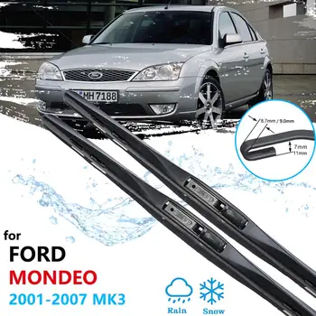 Car Wiper Blade for Ford Mondeo MK3 2001~2007 Front Windscreen Windshield Wipers Car Accessories 2004 2005 2006
Car Wiper Blade for Ford Mondeo MK3 2001~2007 Front Windscreen Windshield Wipers Car Accessories 2004 2005 2006