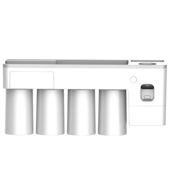 Family netic Tooth-Brushing Water Washing Teeth Cleaner Cup Automatic Toothpaste Dispenser with Toothbrush Holder
Family netic Tooth-Brushing Water Washing Teeth Cleaner Cup Automatic Toothpaste Dispenser with Toothbrush Holder