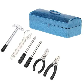 6pcs/set Mini Hammer Wrench Tools Box RC Crawler 1:10 Accessories for Traxxas Hsp Redcat Axial D90 SCX10 90046 RC Car
6pcs/set Mini Hammer Wrench Tools Box RC Crawler 1:10 Accessories for Traxxas Hsp Redcat Axial D90 SCX10 90046 RC Car
