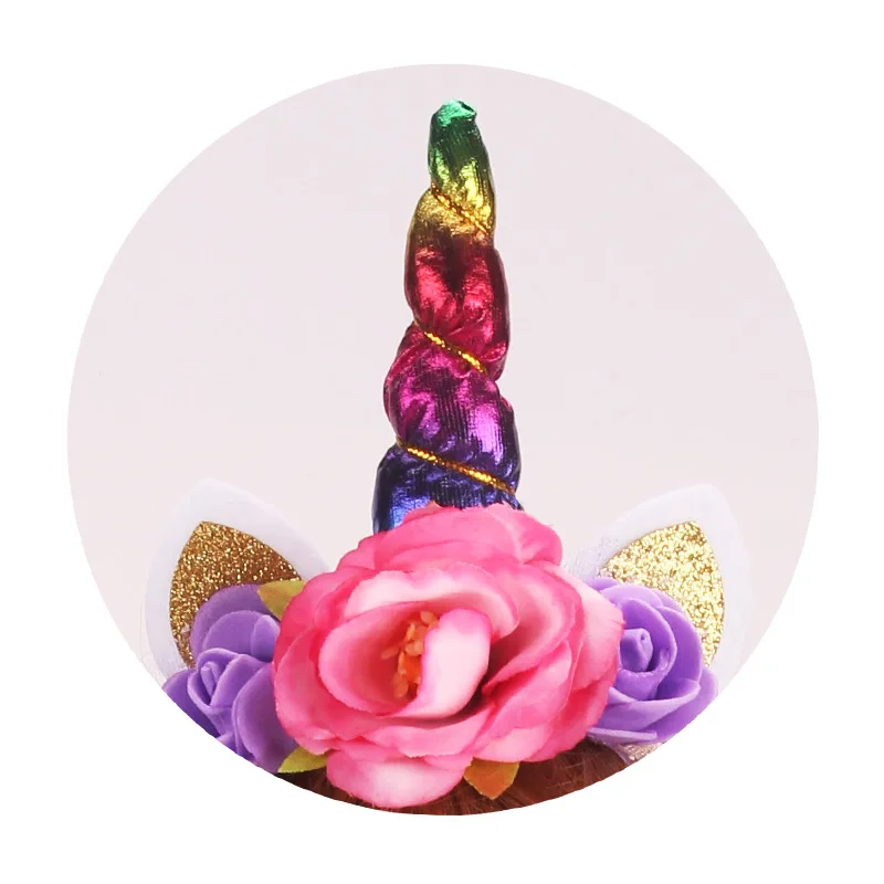 Baby New Born Fit 18 inch 43cm Doll Clothes Accessories Golden Rainbow Unicorn Hair Band For Baby Birthday Gift 
Baby New Born Fit 18 inch 43cm Doll Clothes Accessories Golden Rainbow Unicorn Hair Band For Baby Birthday Gift