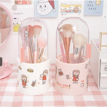 Makeup brush storage tube box barrel acrylic dressing table desk desktop dustproof filling pearl portable cute girl
Makeup brush storage tube box barrel acrylic dressing table desk desktop dustproof filling pearl portable cute girl