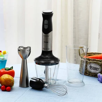 Electric Household Blenders 4-in-1 700W Handheld Multi-functions Blenders Food juice-Maker Meat Grinder Egg-Beater Mixer 2 Speed
Electric Household Blenders 4-in-1 700W Handheld Multi-functions Blenders Food juice-Maker Meat Grinder Egg-Beater Mixer 2 Speed