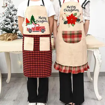 1Pcs Lovely Deer Christmas Apron Cotton Linen Aprons Baking Cooking Home Cleaning Kitchen Bibs A8O5
1Pcs Lovely Deer Christmas Apron Cotton Linen Aprons Baking Cooking Home Cleaning Kitchen Bibs A8O5