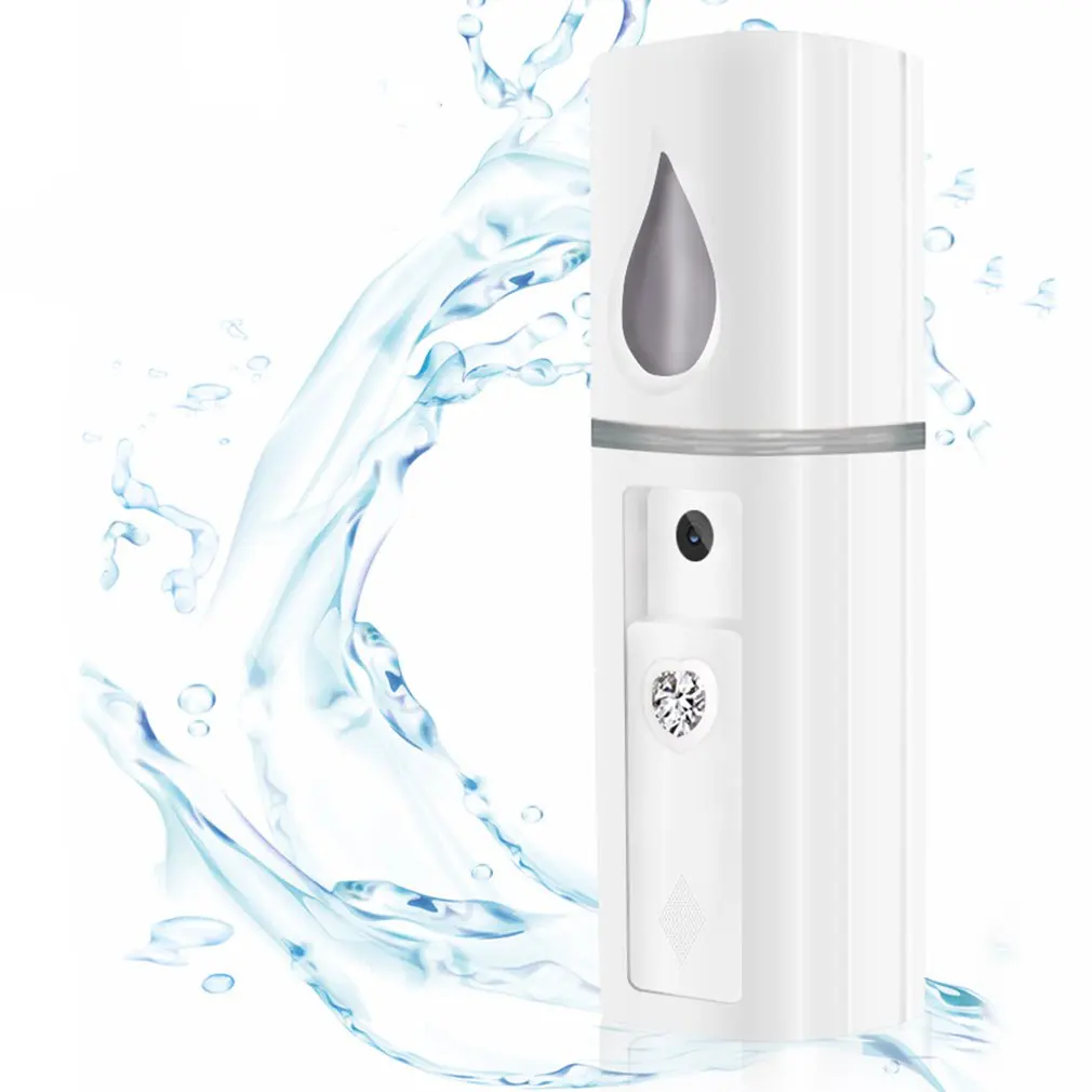 

Facial Moisturizing Beauty Instrument USB Charging Portable Nano Mist Spray Handy Atomization Mister Device Beauty Tool