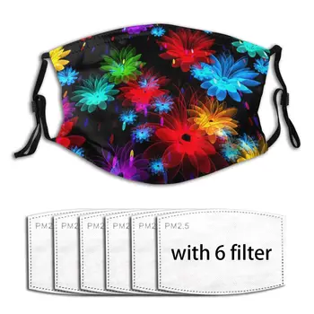 Windproof Breathable Anti Haze PM2.5 Filter Masks Colorful Flowers Activated Carbon Filter Antibacterial Dust Proof Face Cover 
Windproof Breathable Anti Haze PM2.5 Filter Masks Colorful Flowers Activated Carbon Filter Antibacterial Dust Proof Face Cover