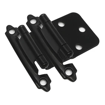 12 Pairs Black Cabinet Hinges Variable Overlay Kitchen Cabinet Hinges Self Closing Face Mount Black Hinges for Cabinets
12 Pairs Black Cabinet Hinges Variable Overlay Kitchen Cabinet Hinges Self Closing Face Mount Black Hinges for Cabinets