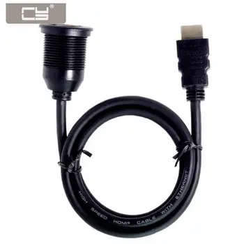 Chenyang HDTV HDMI 1.4 Male to Female Extension Cable with Waterproofable Mount Shell 100cm
Chenyang HDTV HDMI 1.4 Male to Female Extension Cable with Waterproofable Mount Shell 100cm