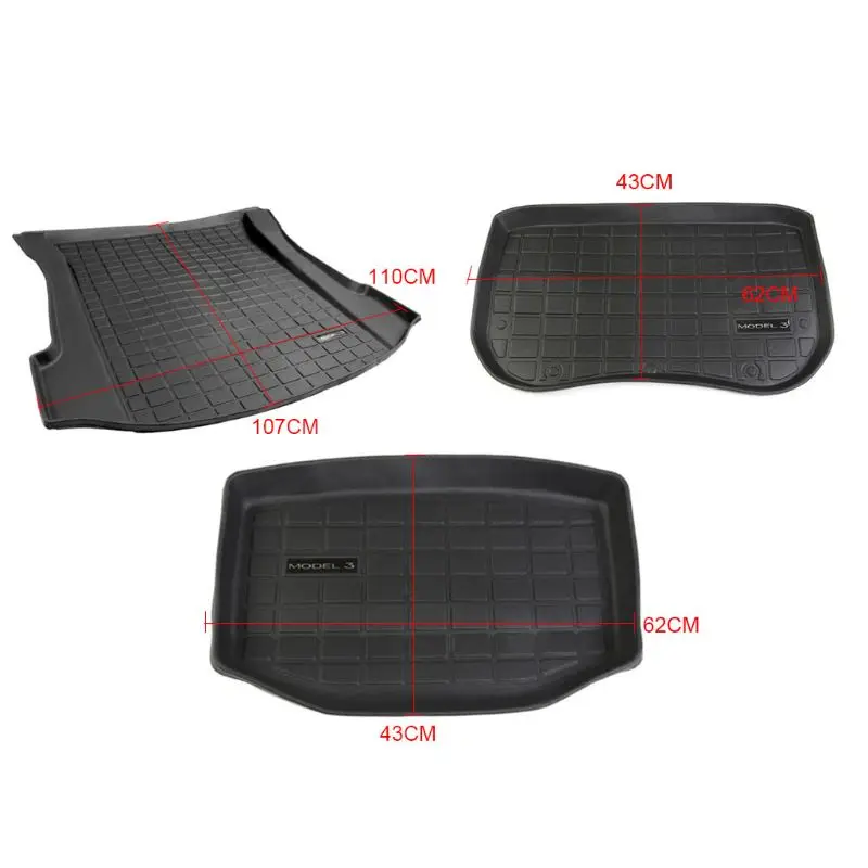 Trunk Before and Cargo Durable Mat for Tesla Model 3 Modification Pad Car Accessories
Trunk Before and Cargo Durable Mat for Tesla Model 3 Modification Pad Car Accessories