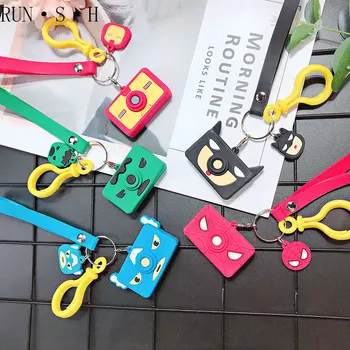 The Avengers Lovely Keychain Glue Pvc Soft Glue Texture Figurine Keychain Cartoon Camera Pendant Creative Gift Car Keychain 
The Avengers Lovely Keychain Glue Pvc Soft Glue Texture Figurine Keychain Cartoon Camera Pendant Creative Gift Car Keychain
