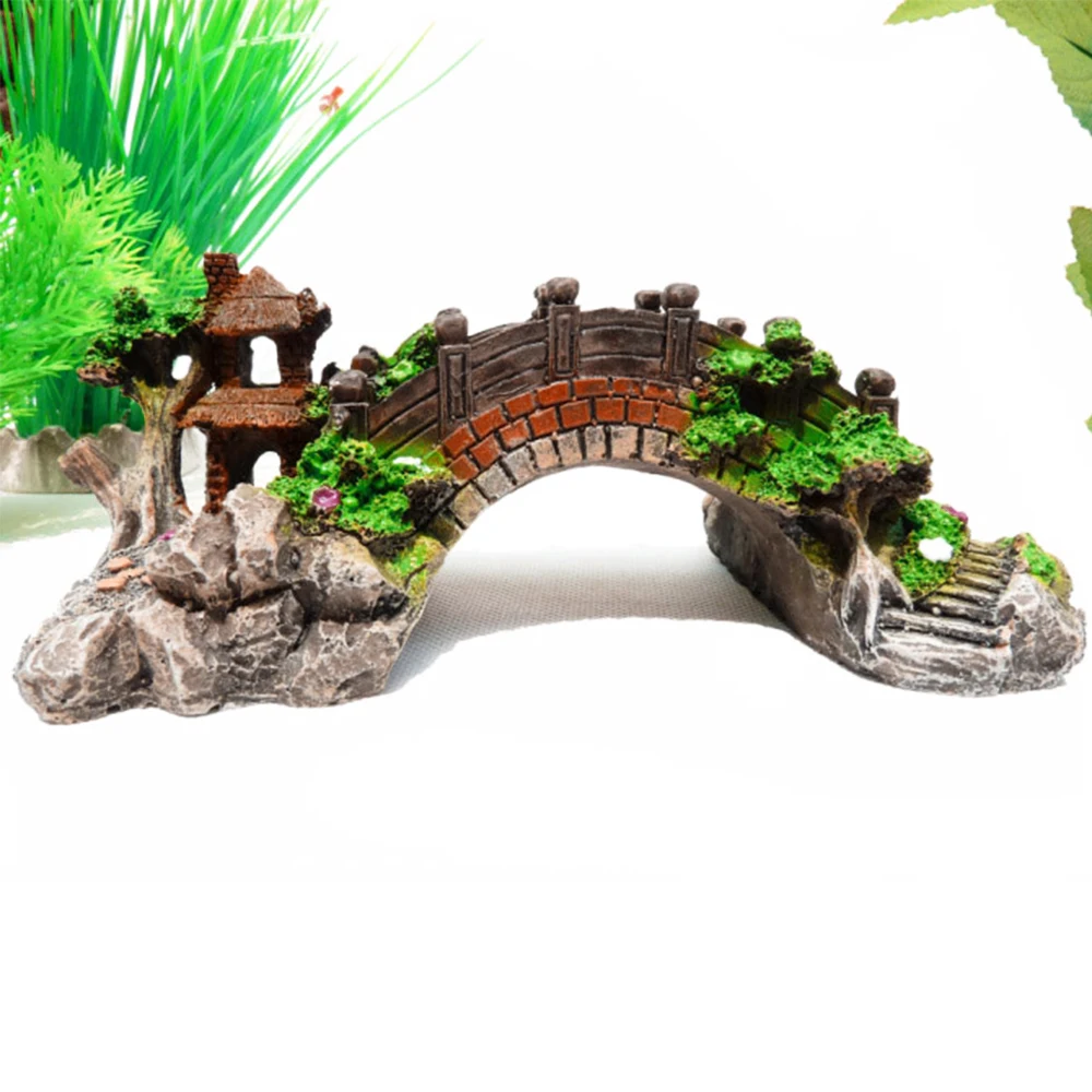 Resin Fish Tank Decor Aquarium Resin Decor Bridge Pavilion Tree Fish Tank Decor Accessories Bridge Craft Pet Supplies Home Decor
Resin Fish Tank Decor Aquarium Resin Decor Bridge Pavilion Tree Fish Tank Decor Accessories Bridge Craft Pet Supplies Home Decor