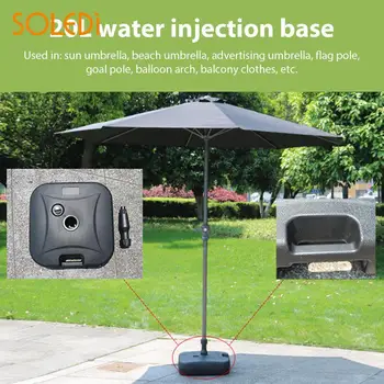Plastic 20L Parasol Stand SunShade Base Sturdy Durable Pool Sun Shade Heavy Duty Patio Umbrella Stand Beach Outdoor Summer
Plastic 20L Parasol Stand SunShade Base Sturdy Durable Pool Sun Shade Heavy Duty Patio Umbrella Stand Beach Outdoor Summer