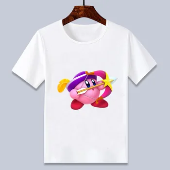 star Kirby T Shirt Shirts Kirby Star Allies Characters of Children Summer white Tops Anime Cartoon Boys Clothes
star Kirby T Shirt Shirts Kirby Star Allies Characters of Children Summer white Tops Anime Cartoon Boys Clothes
