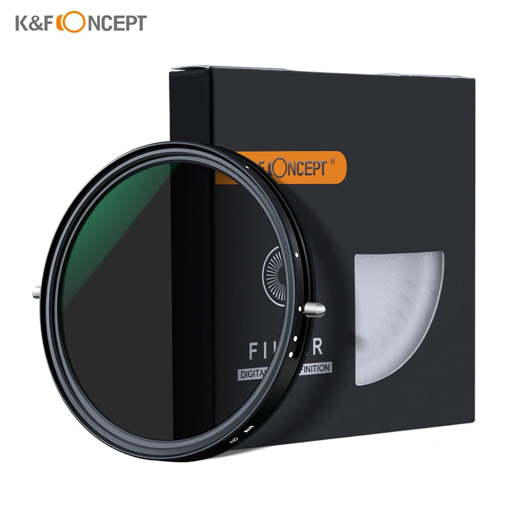 K&F CONCEPT 67/72mm 2-in-1 Fader Variable ND Filter+CPL Circular Polarizing Filte ND2 to ND32 or Canon Sony Nikon Camera Lens
K&F CONCEPT 67/72mm 2-in-1 Fader Variable ND Filter+CPL Circular Polarizing Filte ND2 to ND32 or Canon Sony Nikon Camera Lens