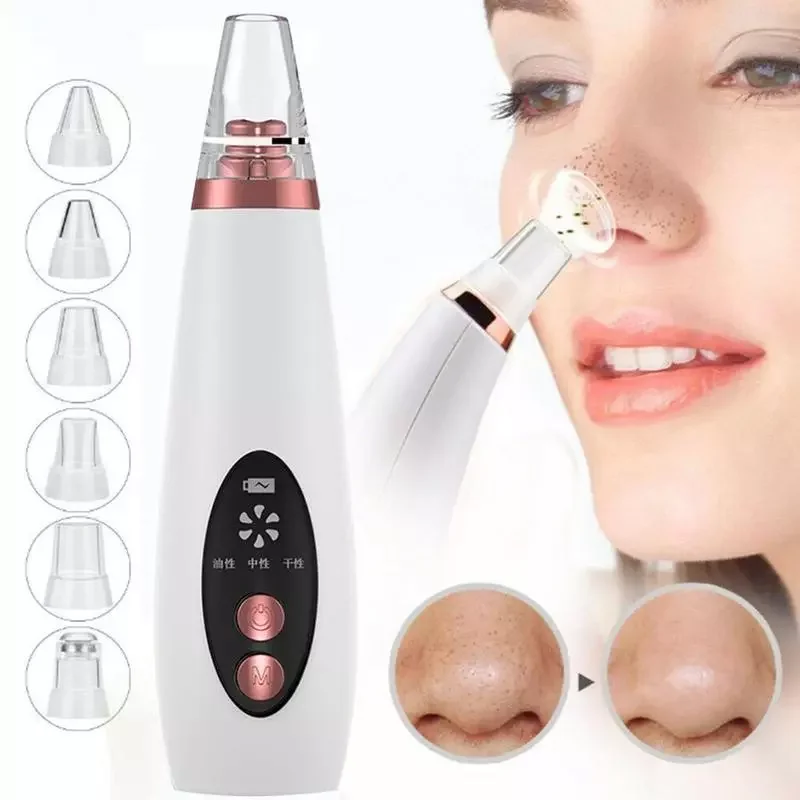 USB Blackhead Black Dot Remover Face Pore Vacuum Skin Care Acne Pore Cleaner Pimple Removal Vacuum Suction Tools
USB Blackhead Black Dot Remover Face Pore Vacuum Skin Care Acne Pore Cleaner Pimple Removal Vacuum Suction Tools