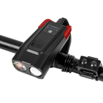 HOT-2000MAh Smart Induction Bicycle Front Light Set USB Rechargeable 800 Lumen LED Bike Light with Horn Bike Lamp Cycling FlashL
HOT-2000MAh Smart Induction Bicycle Front Light Set USB Rechargeable 800 Lumen LED Bike Light with Horn Bike Lamp Cycling FlashL