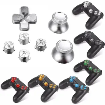 7 pcs Metal Controller Button Red Green D-Pad Analog Thumbsticks Game Accessories for Sony PS4 Controller игровые аксессуары
7 pcs Metal Controller Button Red Green D-Pad Analog Thumbsticks Game Accessories for Sony PS4 Controller игровые аксессуары