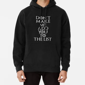 

The List Hoodie Game Of Thrones Got Hbo Arya Stark Jon Snow Stark Family Joffrey Lannister