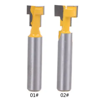 8mm Shank T-Slot Router Bit T-Track Slot Woodworking Power Tool Cutter Cutting For 1/4" Hex 
8mm Shank T-Slot Router Bit T-Track Slot Woodworking Power Tool Cutter Cutting For 1/4" Hex