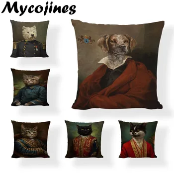 Promotion Anthropomorphic Dog Pillowcase Cat Military Uniform Earl Clothing Sofa Bedroom Car Home Decoration Cushion Cover
Promotion Anthropomorphic Dog Pillowcase Cat Military Uniform Earl Clothing Sofa Bedroom Car Home Decoration Cushion Cover