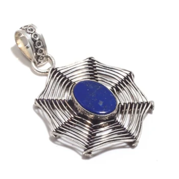 Genuine Lapis Lazuri Pendant Silver Overlay over Copper , Hand made Women Jewelry gift , P9091
Genuine Lapis Lazuri Pendant Silver Overlay over Copper , Hand made Women Jewelry gift , P9091