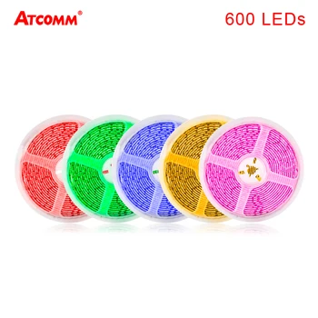 5000 lm 600 LEDs LED Strip Light DC 12V 5m SMD 5054 Tape Lamp Flexible Ribbon White/Warm/Ice Blue/Pink TV Backlight Background 
5000 lm 600 LEDs LED Strip Light DC 12V 5m SMD 5054 Tape Lamp Flexible Ribbon White/Warm/Ice Blue/Pink TV Backlight Background